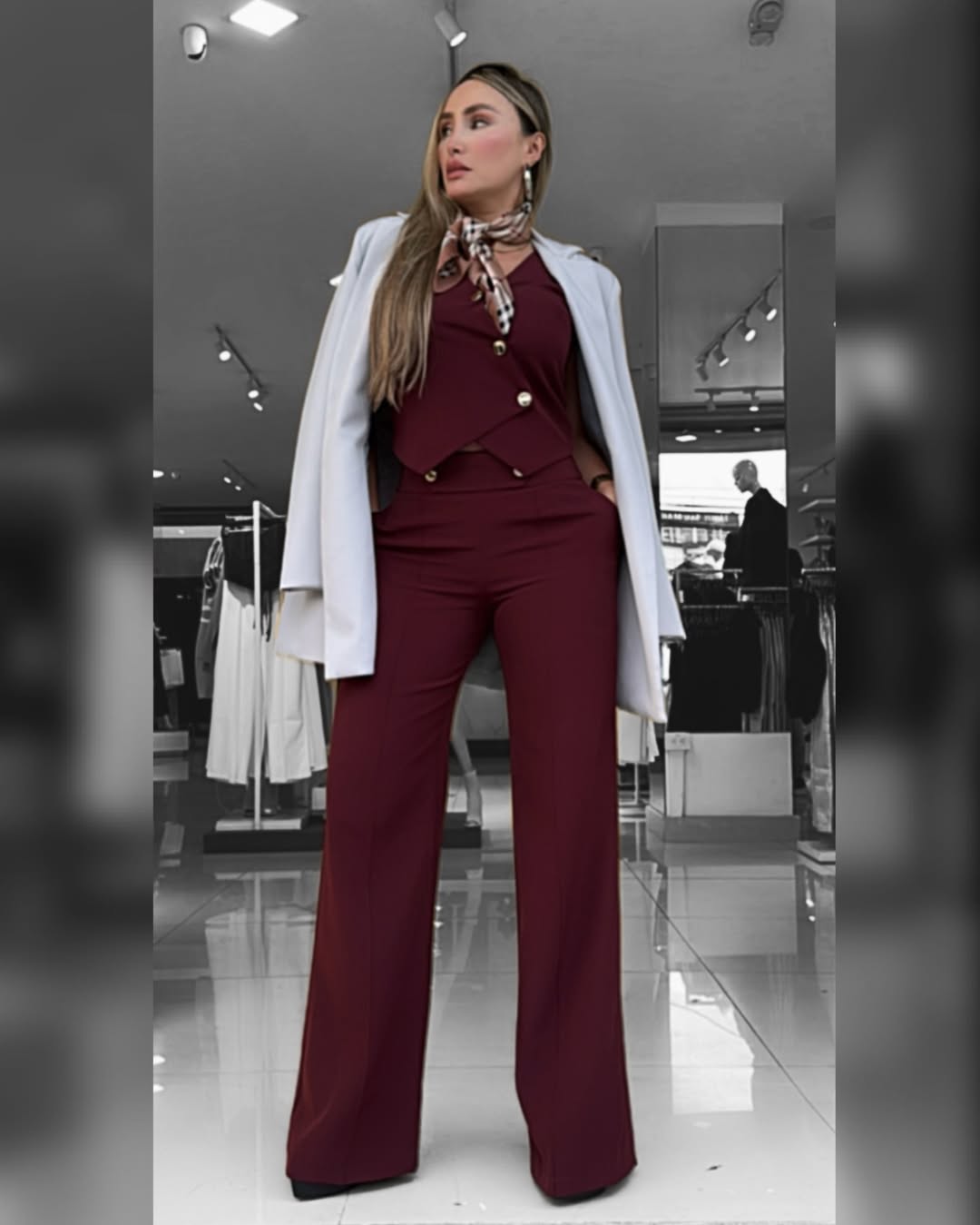 Pantalón de bota ancha (estilo palazzo)